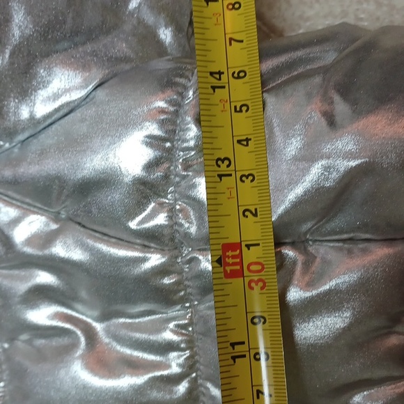 H&M Silver Jacket with Hood size US 6-7 - Picture 10 of 10
